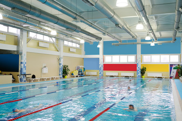 Public swimming pool