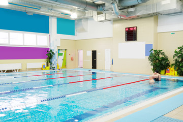 Obraz premium Public swimming pool