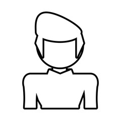 man male father family outline vector illustration eps 10