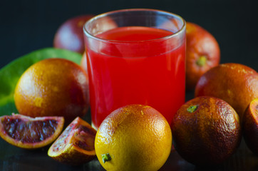 Sicilian orange juice