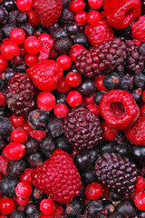 Berry fruits. Mixed berries