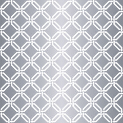 Seamless Silver Weave Vector Background Texture