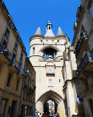 Fototapeta na wymiar Gate Bordeaux France Europe