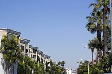 Fototapeta na wymiar buildings in Los Angles