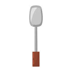 spoon grilled picnic tool vector illustration eps 10