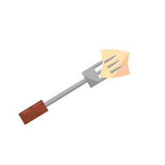 fork food picnic image vector illustration eps 10