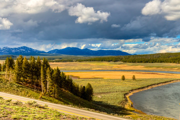 Yellowstone National Park Landscape