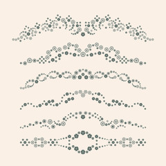 Obraz premium Set of stylish and fashionable frames.