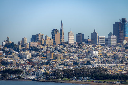 San Francisco Downtown Skyline - San Francisco, California, USA