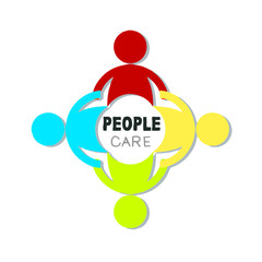 Social Team Work, People Care 