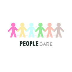 Social Team Work, People Care 