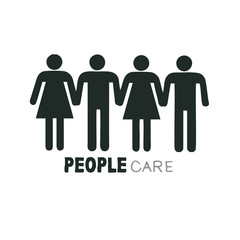 Social Team Work, People Care 