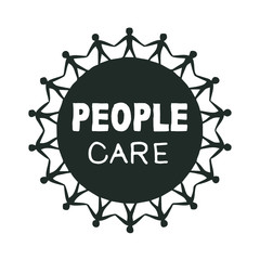 Social Team Work, People Care 