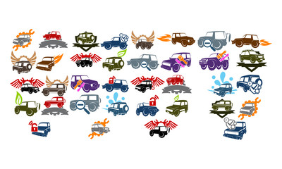 Obraz premium Adventure Car Bundle Collections