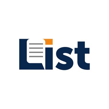 List Logo Vector.