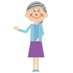 ポップな家族　祖母 紹介