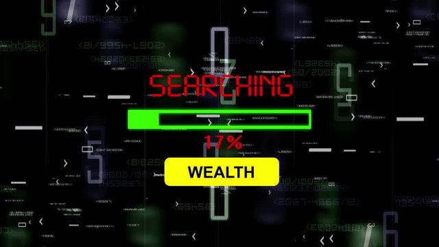 Searching for wealth online