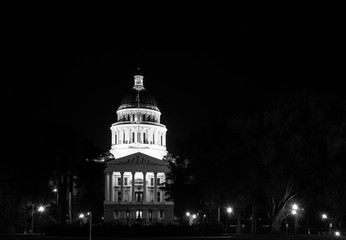 Sacramento Capital at Night