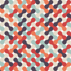 Abstract retro vintage seamless pattern background