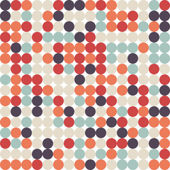 Abstract retro vintage seamless pattern background