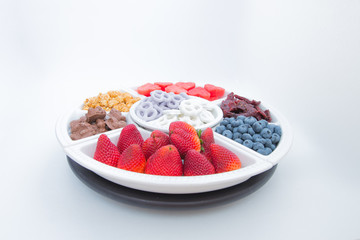 Variety of snacks.