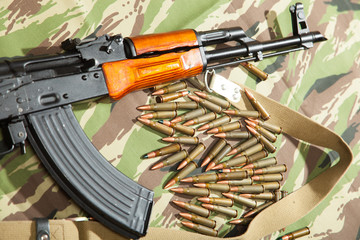 Kit of moder Russia military equipment