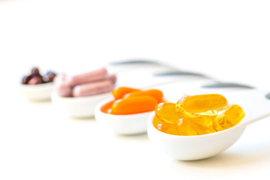 Vitamins and Healthy Supplements.