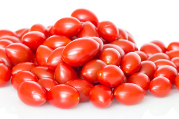 Red cherry tomatoes.