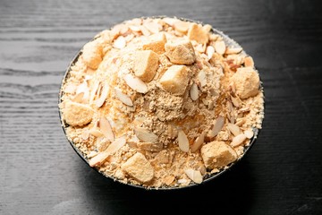 shaved ice with rice cake