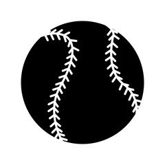baseball ball icon image vector illustration design 