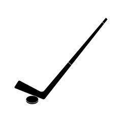 hockey stick icon image vector illustration design 