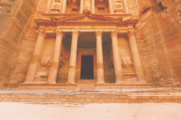 Views of the Lost City of Petra.