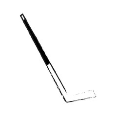 hockey stick icon image vector illustration design 