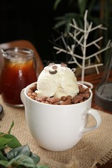 shaved ice with cereal, 시리얼빙수