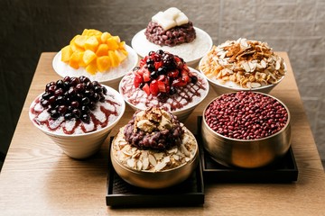All the ice flakes, 빙수세트, 빙수