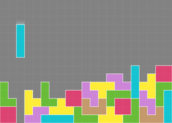 Editable Tetris Game Background