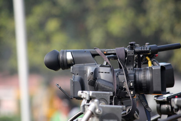 Digital movie photography camera.