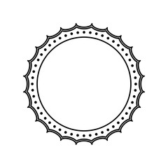 Blank label stamp icon vector illustration graphic design