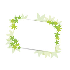 青紅葉のフレーム