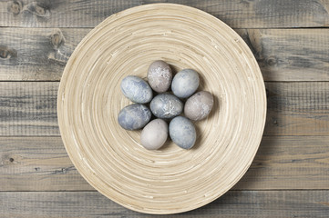 Grey Easter eggs