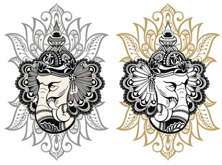 Fototapeta premium Hindu Lord Ganesha 