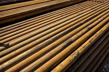 Stell pipe for drilling