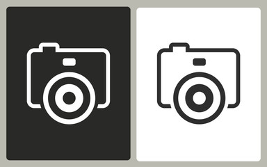 Photo - vector icon.
