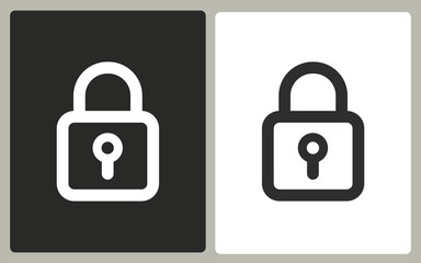 Lock - vector icon.