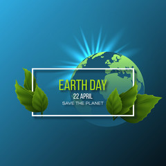 Earth Day design.