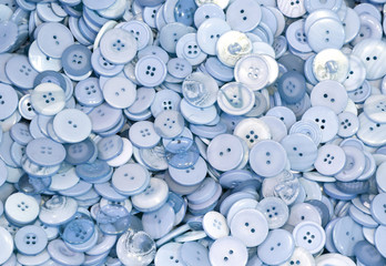 background of thousands of light blue button