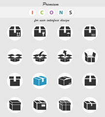 box icon set