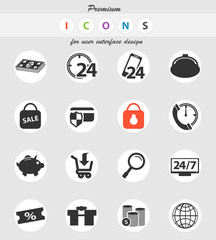 e-commerce icon set