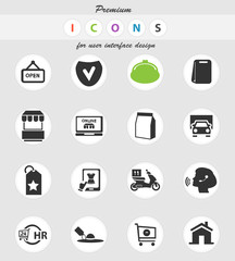 e-commerce icon set