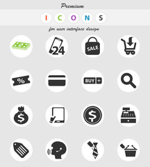 e-commerce icon set